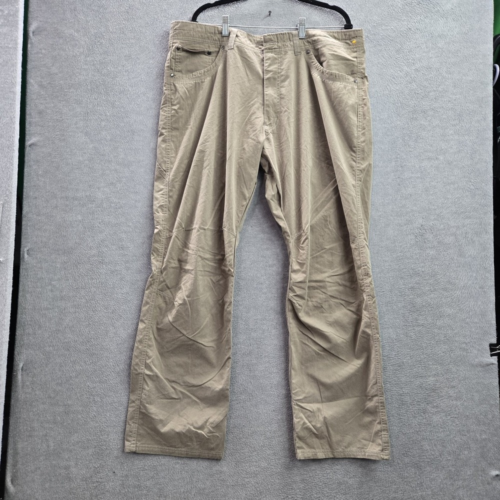 Killik Men Pants 42/32 Khaki Cotton Nylon Embroidered Outdoor‎ Hiking